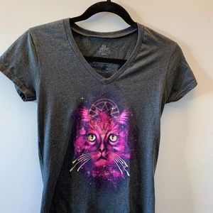 NWOT Goose from Captain Marvel Celestial V-Neck